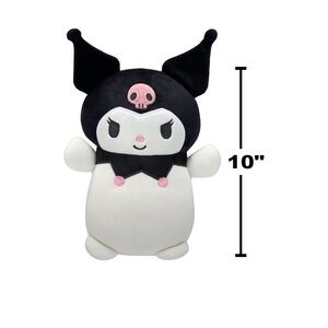 Black and White Plush Home Accent